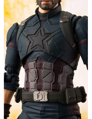 Marvel Chris Evans Captain America & Tamashii Effect Avengers Figuarts Bandai