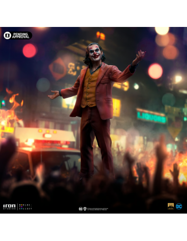 DC Iron Studios Sideshow Batman  Arthur Fleck JOKER Joaquin Phoenix 1:10 Statue