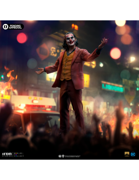 DC Iron Studios Sideshow Batman  Arthur Fleck JOKER Joaquin Phoenix 1:10 Statue