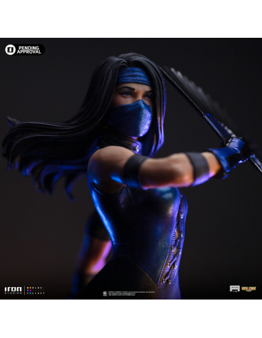 Mortal Kombat KITANA with 2 Heads Art Scale Statue 1/10 Iron Studios Sideshow