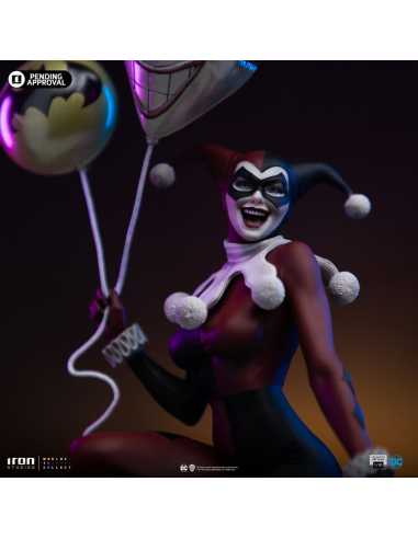 DC Batman Joker's lover HARLEY QUINN Unleashed 1/10 Deluxe IRON STUDIOS Sideshow