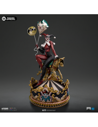 DC Batman Joker's lover HARLEY QUINN Unleashed 1/10 Deluxe IRON STUDIOS Sideshow