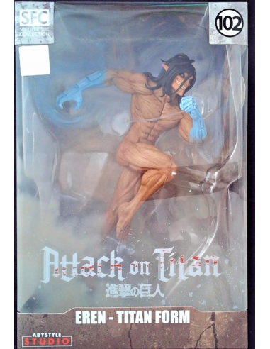 ATTACK ON TITAN Super Figure Collection EREN Titan Form Pvc Abystyle SFC 102