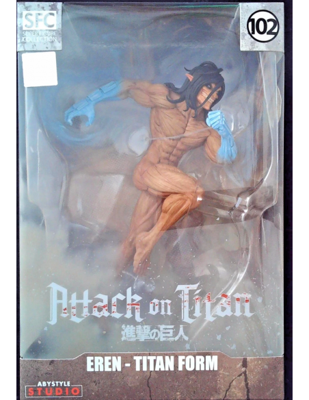ATTACK ON TITAN Super Figure Collection EREN Titan Form Pvc Abystyle SFC 102