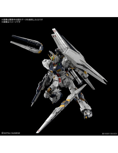 RX-93 V NU Gundam Unleashed PG Perfect Grade 1/160 BANDAI Model Kit in Brown Box