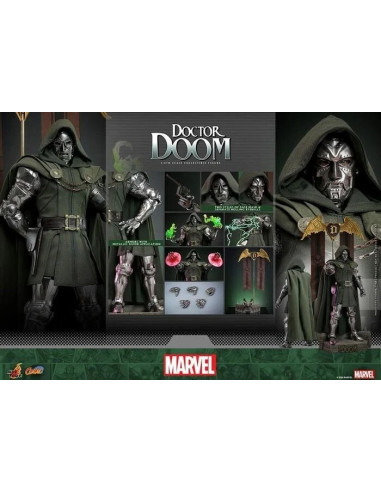 MARVEL Comics Doctor Doom Destino 1/6 Action Figure 1/6 CMS022 Hot Toys Sideshow