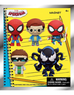 SPIDER-MAN FRIENDLY NEIGHBORHOOD MAGNETS BLIND PACK DISPLAY (12) 2