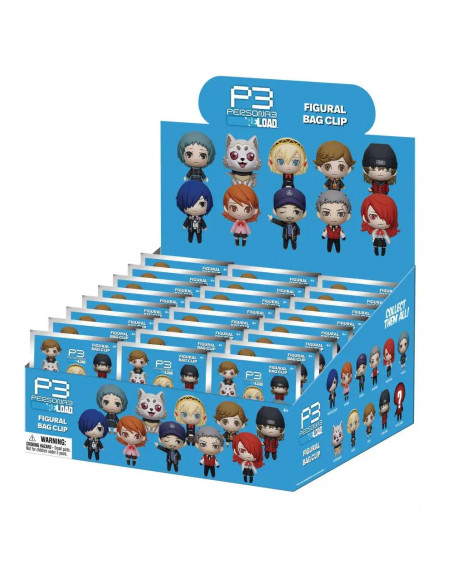 PERSONA 3 RELOAD BAG CLIP BLIND BOX DISPLAY (24)