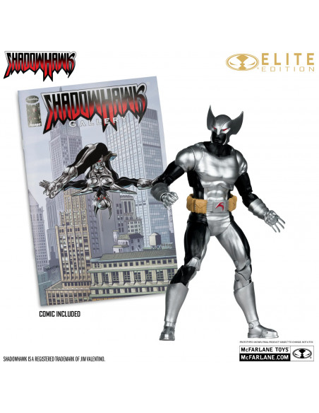MCFARLANE ELITE EDITION SHADOWHAWK ACTION FIGURE