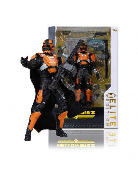 MCFARLANE ELITE 7INCH HELLDIVERS 2 CE-35 TRENCH ENGINEER ACTION FIGURE