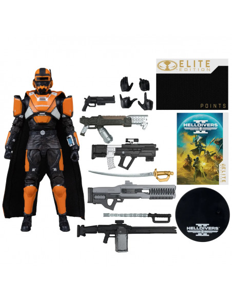MCFARLANE ELITE 7INCH HELLDIVERS 2 CE-35 TRENCH ENGINEER ACTION FIGURE