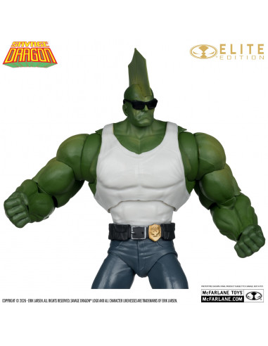 MCFARLANE ELITE EDITION  SAVAGE DRAGON  ACTION FIGURE