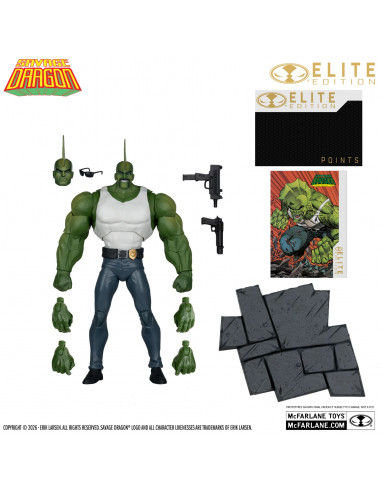 MCFARLANE ELITE EDITION  SAVAGE DRAGON  ACTION FIGURE
