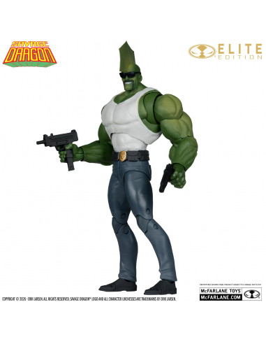 MCFARLANE ELITE EDITION  SAVAGE DRAGON  ACTION FIGURE