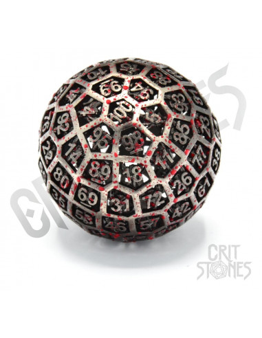 CritStones Hollow Metal Dice D100 Centigrave