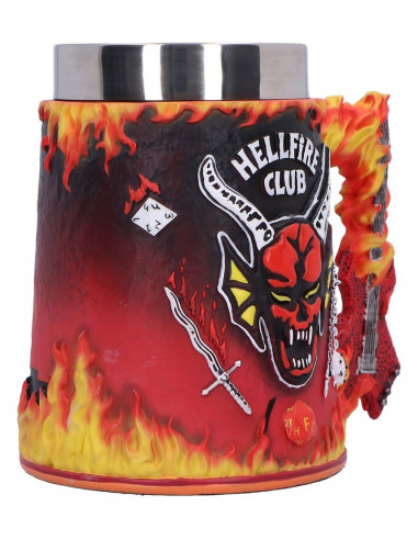 Stranger Things Tankard Hellfire Club 16 cm
