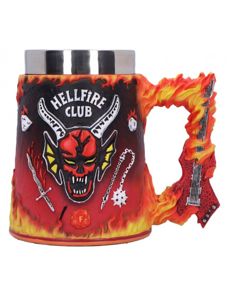 Stranger Things Tankard Hellfire Club 16 cm