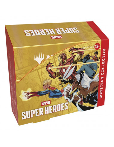 Magic the Gathering Marvel Super Heroes Collector Booster Display (12) french