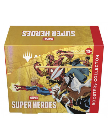 Magic the Gathering Marvel Super Heroes Collector Booster Display (12) french