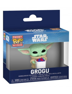 Star Wars: The Mandalorian and Grogu Pocket POP! Vinyl Keychains 4 cm Grogu with Popcorn Display (12)