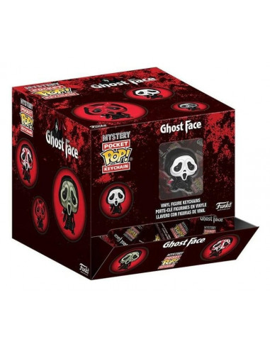 Scream POP! Vinyl Keychains 4 cm Ghost Face Display (12)