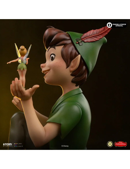 DISNEY VINTAGE PETER PAN & TINKERBELL 1/10 STATUE