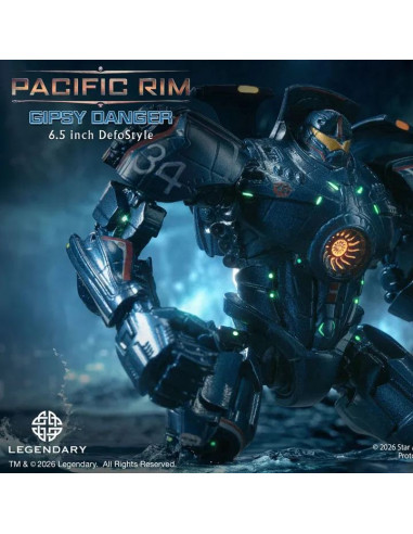 PACIFIC RIM GIPSY DANGER DEFOSTYLE DELUXE FIGURE