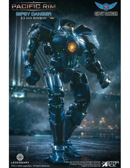 PACIFIC RIM GIPSY DANGER DEFOSTYLE DELUXE FIGURE