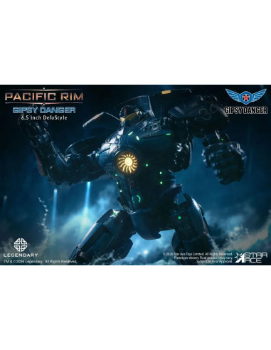 PACIFIC RIM GIPSY DANGER DEFOSTYLE DELUXE FIGURE