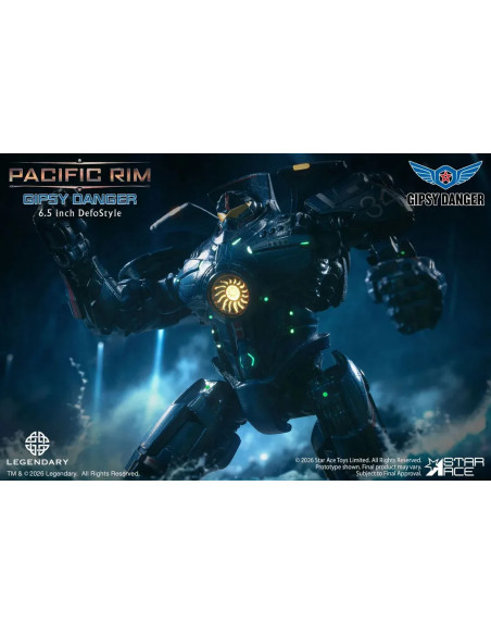 PACIFIC RIM GIPSY DANGER DEFOSTYLE DELUXE FIGURE
