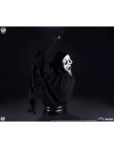 GHOST FACE LIFE SIZED BUST DELUXE