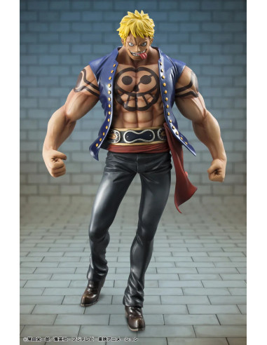 ONE PIECE P.O.P. 'SAILING AGAIN' BELLAMY THE HYENA (LIMITED REPEAT) STATUE