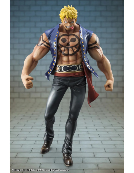 ONE PIECE P.O.P. 'SAILING AGAIN' BELLAMY THE HYENA (LIMITED REPEAT) STATUE