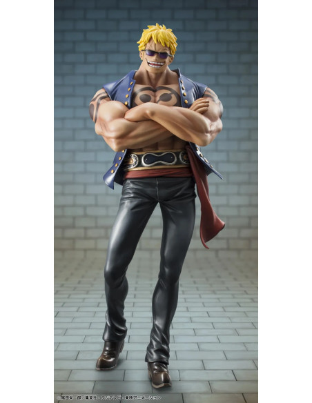 ONE PIECE P.O.P. 'SAILING AGAIN' BELLAMY THE HYENA (LIMITED REPEAT) STATUE