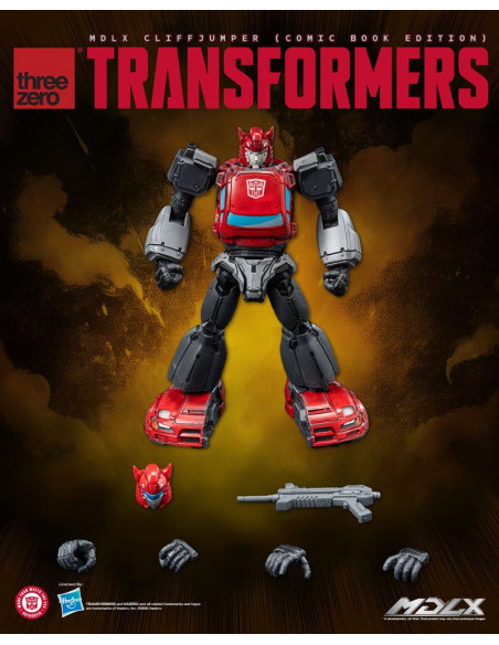Transformers MDLX Action Figure Cliffjumper (Comic Book Edition) 12 cm