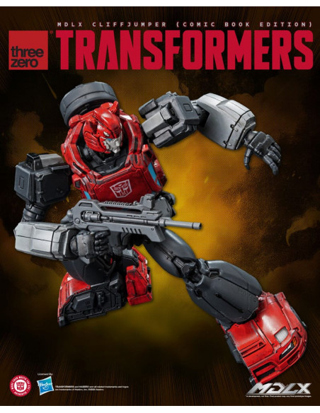 Transformers MDLX Action Figure Cliffjumper (Comic Book Edition) 12 cm