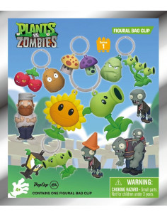 Plants vs. Zombies 3D Foam Bag Clips Serie 1 Display (24) 2
