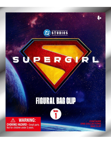 Supergirl 3D Foam Bag Clips Serie 1 Display (24)
