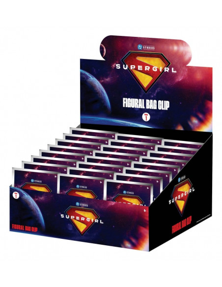 Supergirl 3D Foam Bag Clips Serie 1 Display (24)