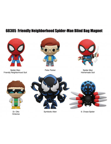 Spider-Man Magnets blind pack Display (12)