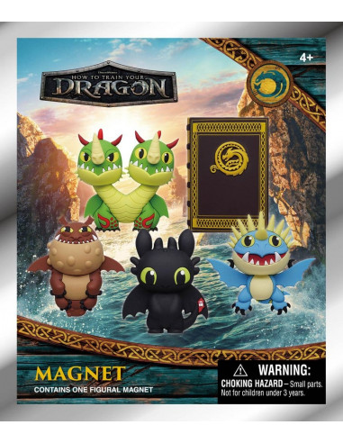 How to Train Your Dragon Magnets blind pack Series 1 Display (12)