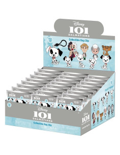 One Hundred and One Dalmatians 3D Foam Bag Clips Serie 72 Display (24) 2