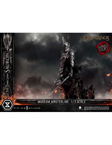 Lord of the Rings Museum Masterline Series Statue 1/3 The Dark Lord Sauron Bonus Version 117 cm