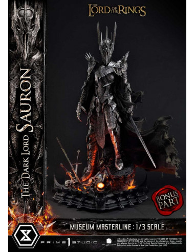 Lord of the Rings Museum Masterline Series Statue 1/3 The Dark Lord Sauron Bonus Version 117 cm