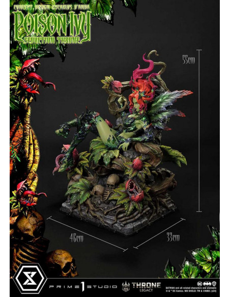 DC Comics Throne Legacy Collection Statue 1/4 Batman Poison Ivy Seduction Throne 55 cm