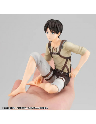 ATTACK ON TITAN PALM SIZE EREN YEAGER G.E.M. STATUE