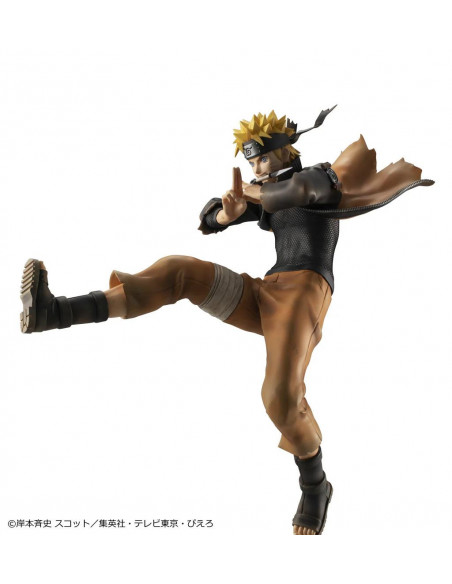 NARUTO SHIPPUDEN NARUTO UZUMAKI GREAT NINJA WAR GEM STATUE REPEAT
