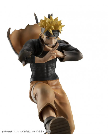 NARUTO SHIPPUDEN NARUTO UZUMAKI GREAT NINJA WAR GEM STATUE REPEAT
