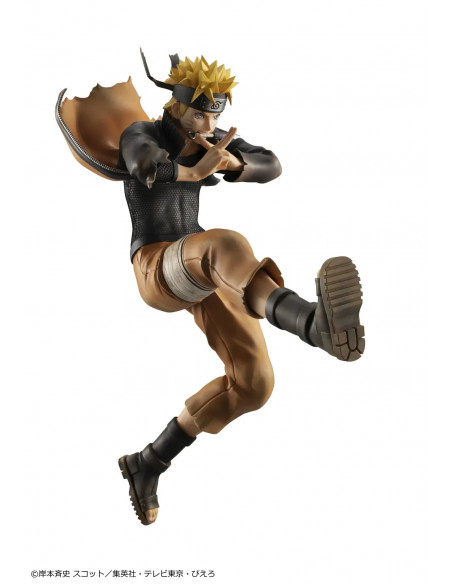 NARUTO SHIPPUDEN NARUTO UZUMAKI GREAT NINJA WAR GEM STATUE REPEAT