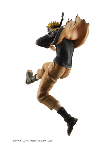 NARUTO SHIPPUDEN NARUTO UZUMAKI GREAT NINJA WAR GEM STATUE REPEAT